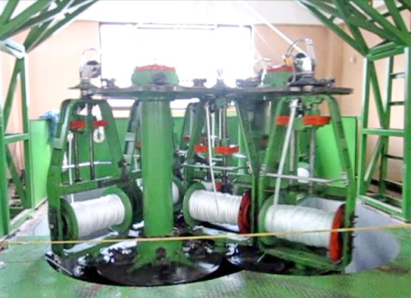 8 strands braid rope making machine